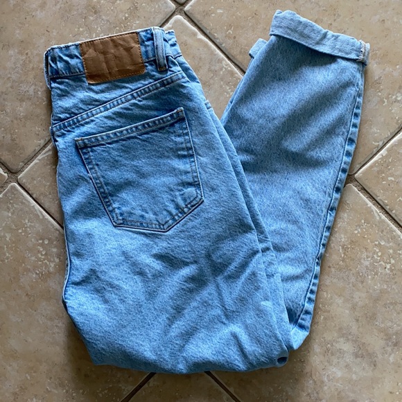 Zara Mom Jean - Light Blue - Picture 8 of 8